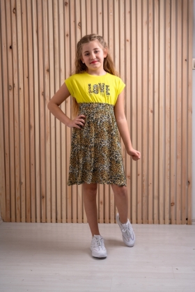 LOVE VİSCON ELBİSE