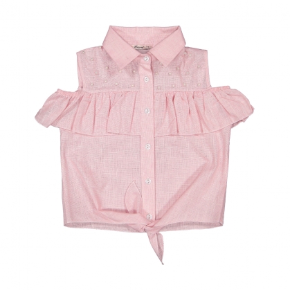 FLAMLI İNCİLİ GÖMLEK